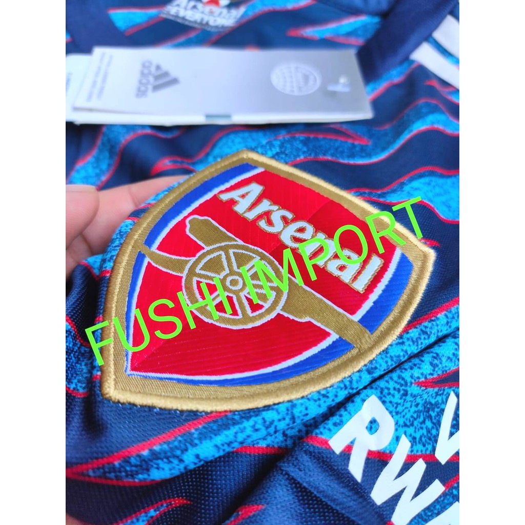 HQ JERSEY BOLA ARSENALL 3RD THIRD 2021-2022 GO HQ IMPORT