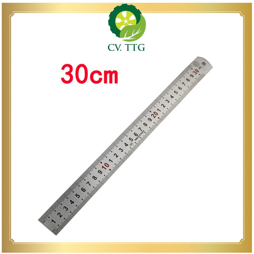 

Penggaris Besi 30 CM / Ruler Stainless Steel 30 CM