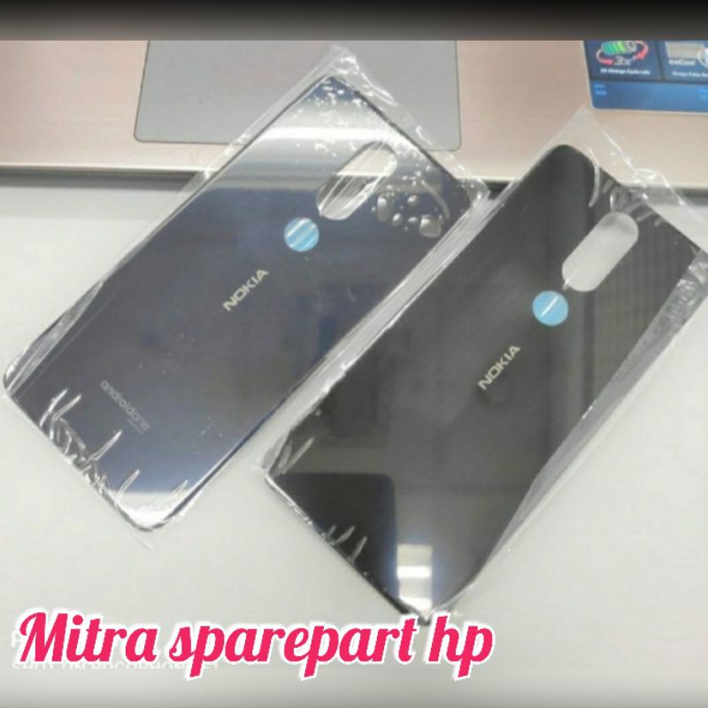 BACKDOOR BACK CASING TUTUP BELAKANG NOKIA 6.1 PLUS X6 TA1116 ORIGINAL