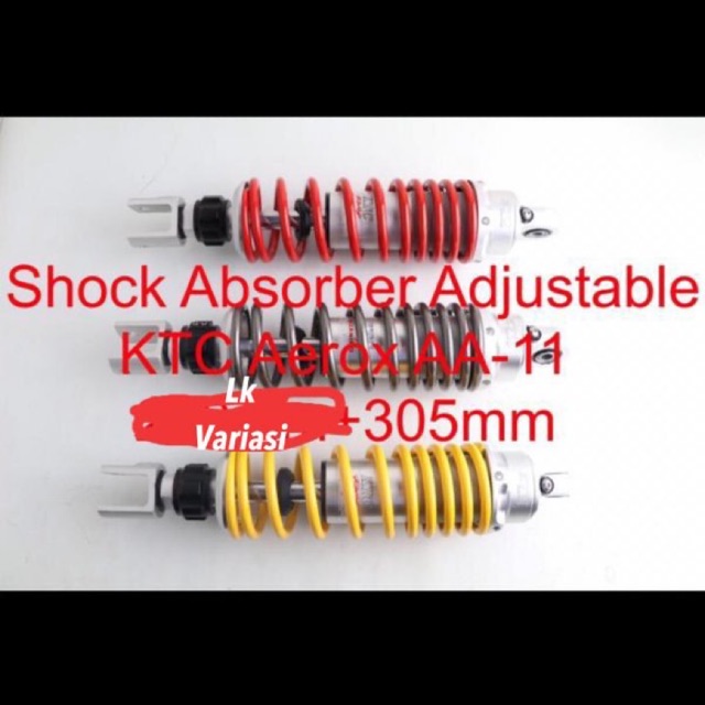 Shock ktc aerox non tabung
