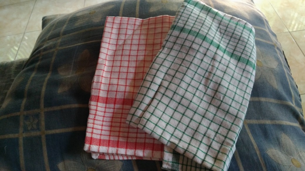 3pc Kain Lap Kotak Serbet /lap Piring/ Lap Dapur Serbaguna