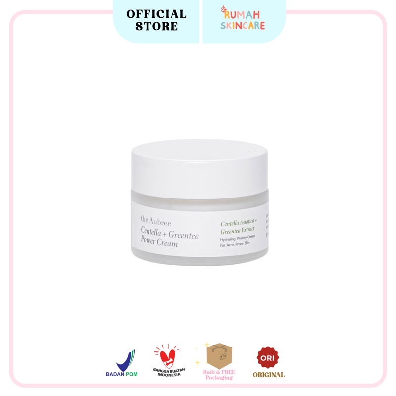 THE AUBREE Centella + Greentea Power Cream 30gr