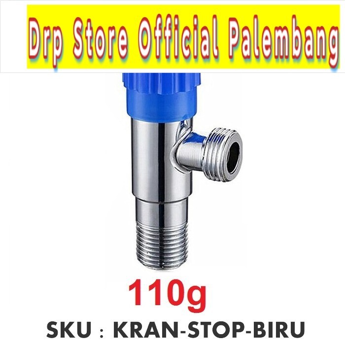 Stop Valve Hentikan Katup Pengalir Air Pipa Kran Keran Single