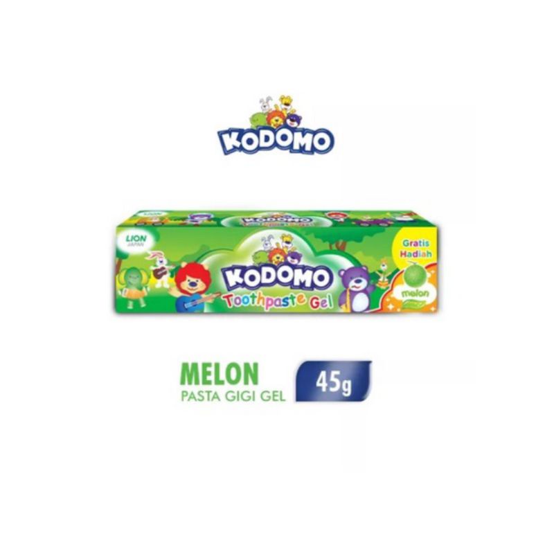 BPOM KODOMO PASTA GIGI ANAK / KODOMO ODOL TOOTHPASTE 45gr