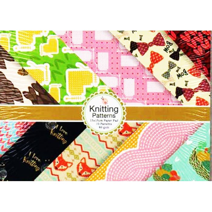 

Jual Faber Castell Origami Washi Paper - Knitting Patterns 15 X 15Cm Murah