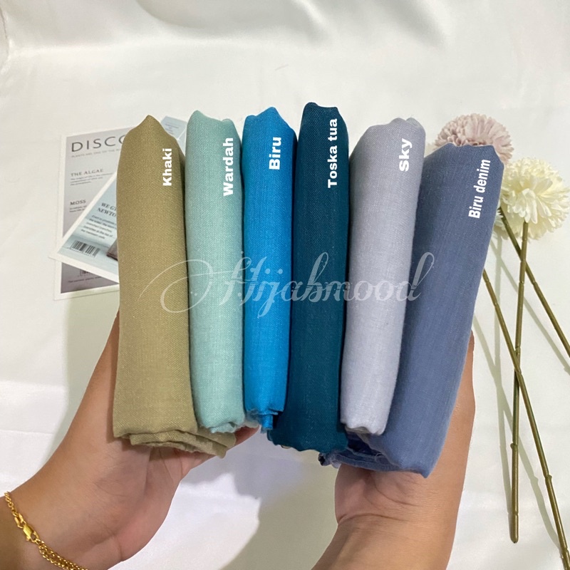 Paris Premium Voal // Paris Premium // Segi Empat Paris Polos-7