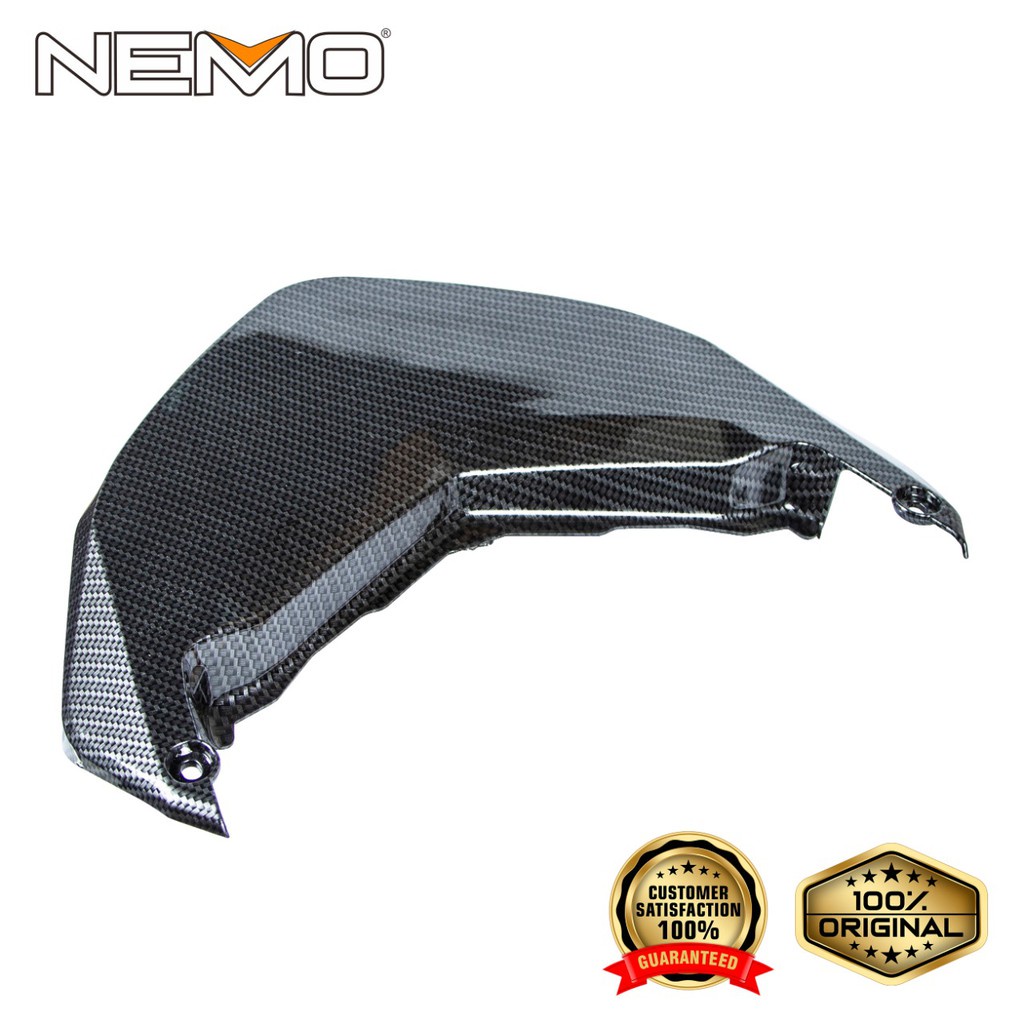 Ducktail Nmax New Daktail Nmax New Karbon Sirip Lampu Belakang Nmax New Cover Topi Lampu stop Nmax New 2020-2022 Merk Nemo Original