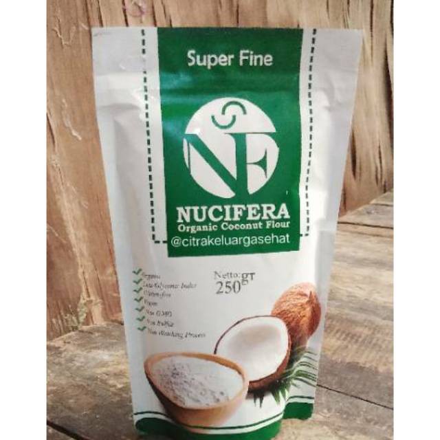 

NUCIFERA ORGANIC COCONUT FLOUR TEPUNG KELAPA