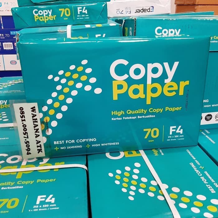 Kertas HVS Copy Paper F4 70 gr | Shopee Indonesia