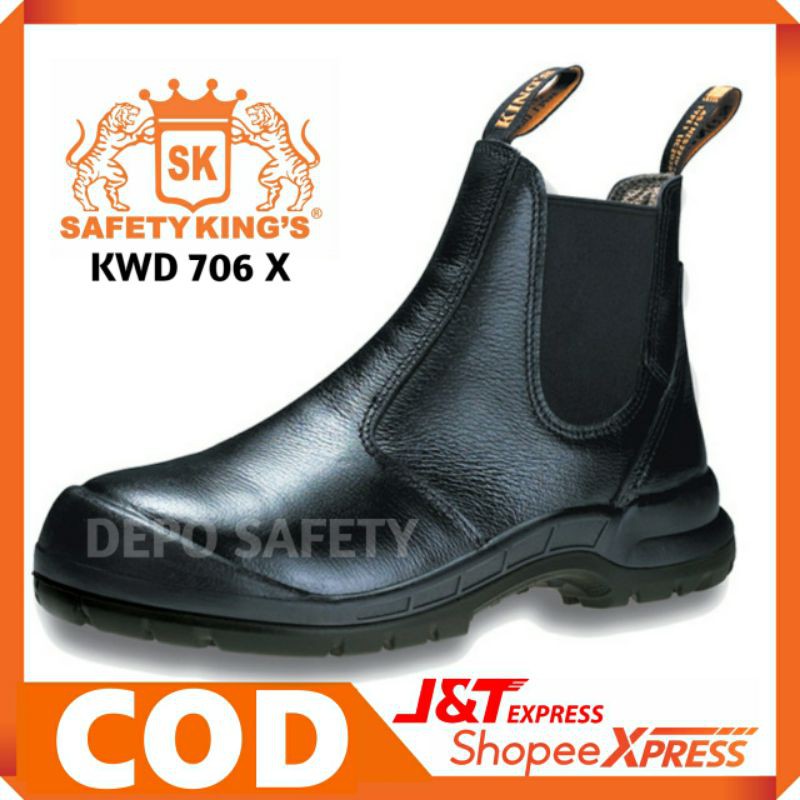 Safety Shoes King KWD 706X Original 100 % Sepatu Safety Kings 706