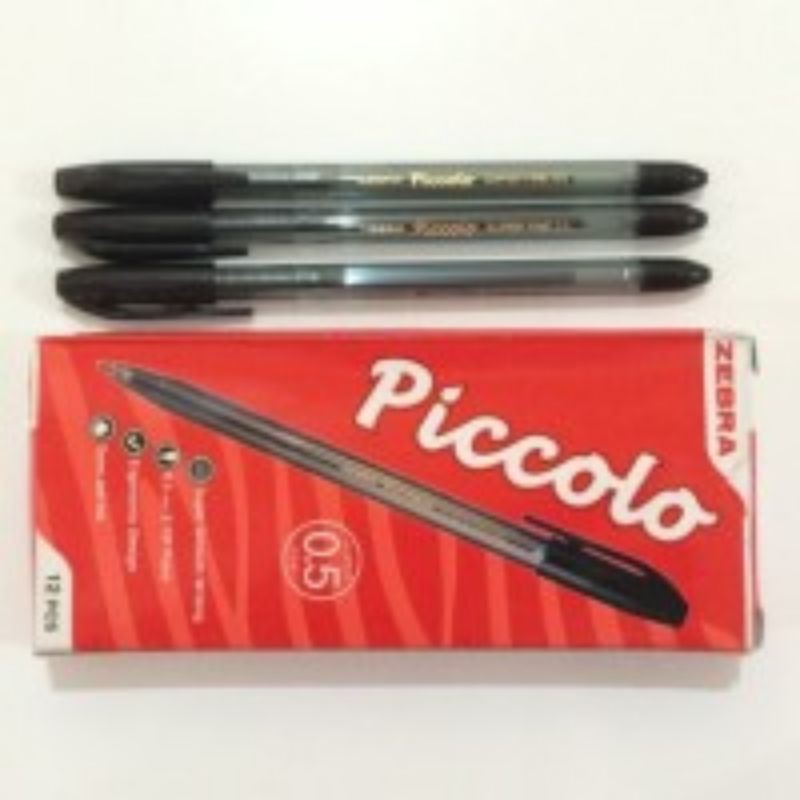 

Ballpoint Zebra Piccolo 0.5mm - Isi 12