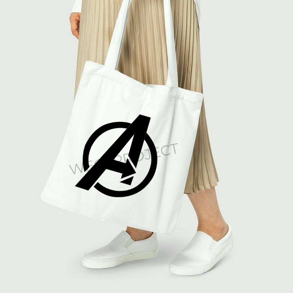 TOTE BAG KANVAS / TOTE BAG WANITA / TOTE BAG AVENGERS