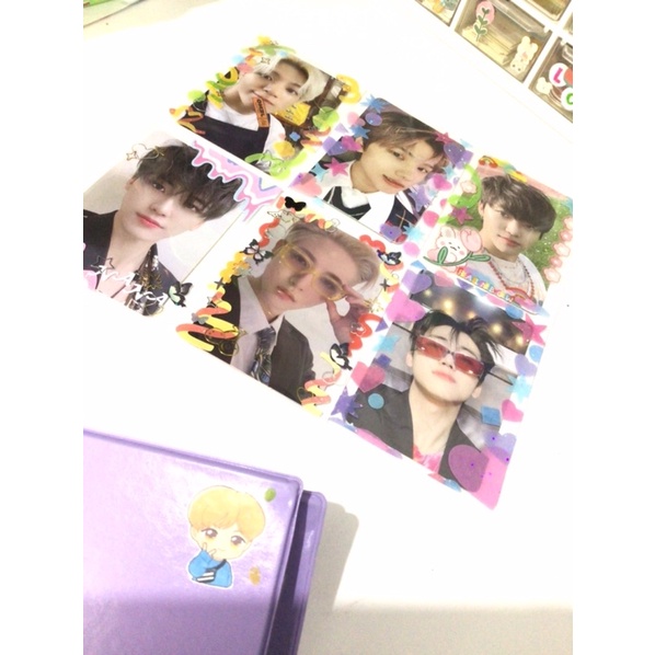 READY PHOTOCARD SLEEVE DECO KPOP / AESTHETIC PHOTOCARD SLEEVE DECO KPOP