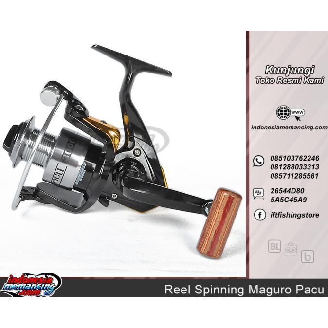 Reel Pancing Spinning Maguro Pacu 3000