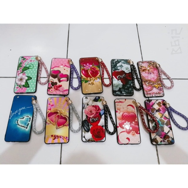 Case fuze LOVE plus gantungan OPPO A5S-A12/A3S/A37/F11/F11 PRO