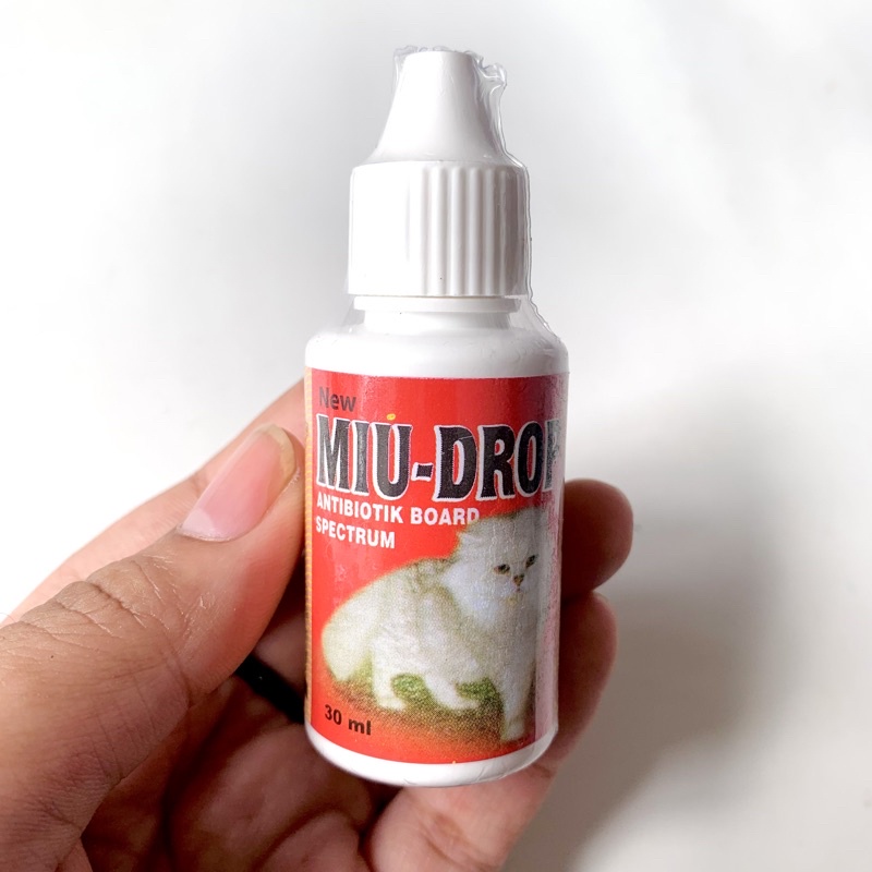 Miu Drop Antibiotik tetes kucing 30ml Antibiotic