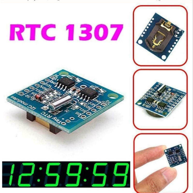 ds1307 Tiny rtc at24c32 real time clock module i2c jam waktu