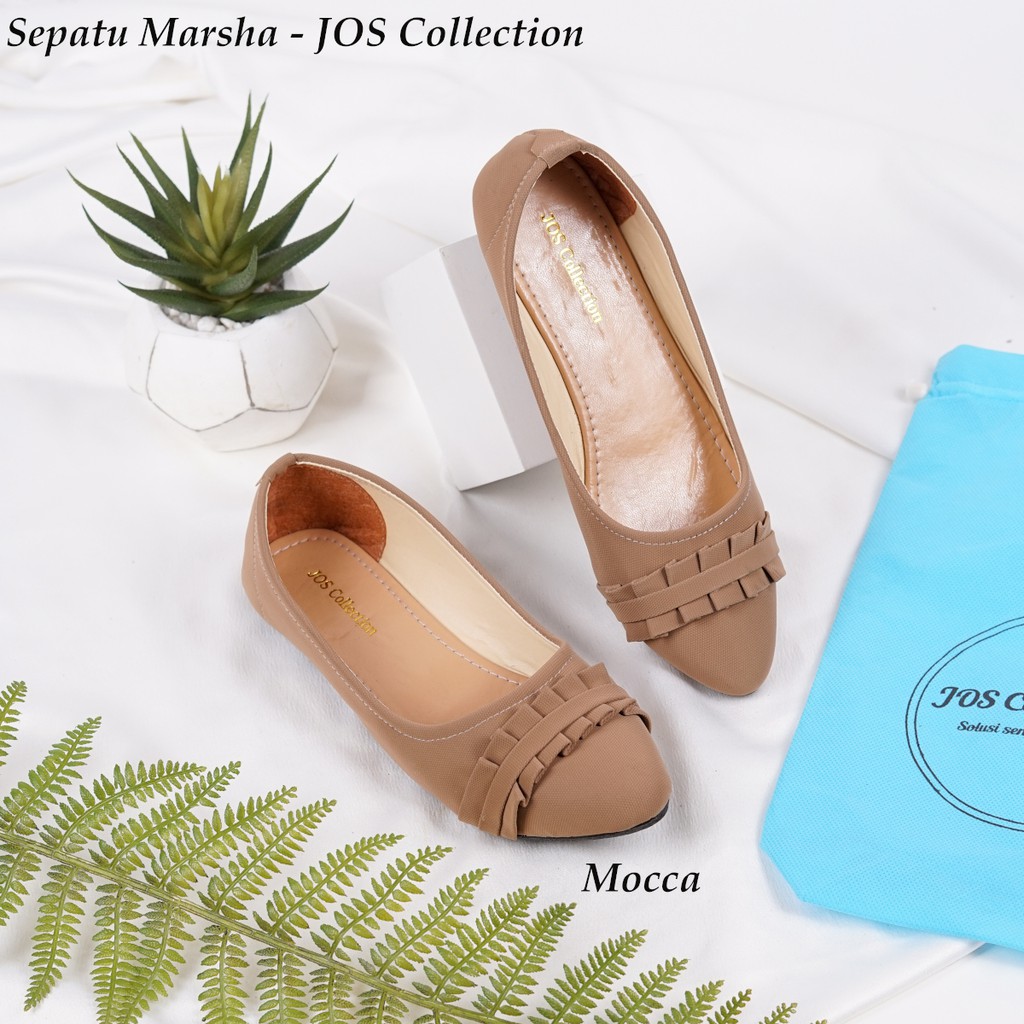 Flat Shoes Wanita - Sepatu Marsha by JOS Collection