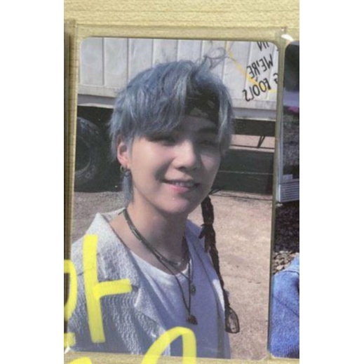 booked by taegikookie [READY INA] OFFICIAL PHOTOCARD PC SUGA YOONGI LUCKY DRAW LD BUTTER M2U