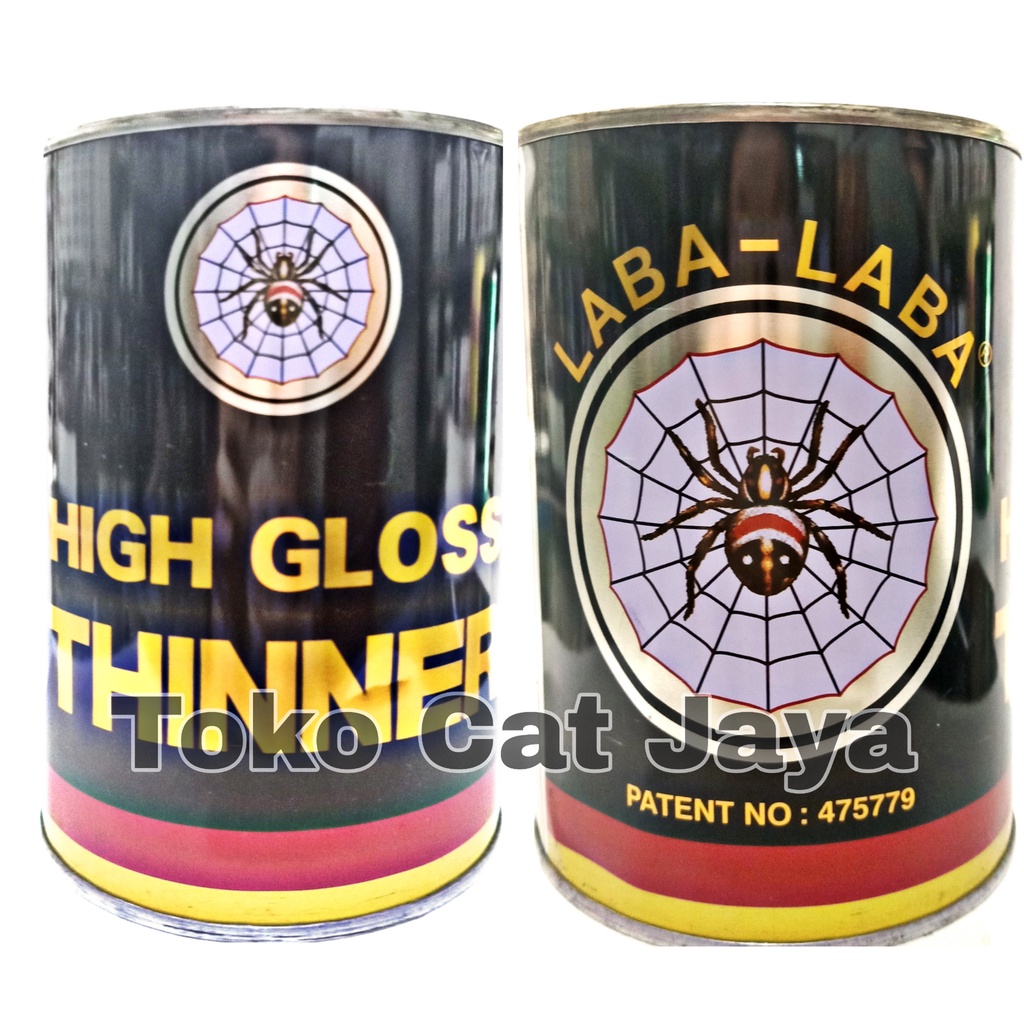 THINNER LABA LABA HITAM 0,8 Liter / Thiner laba laba Hitam