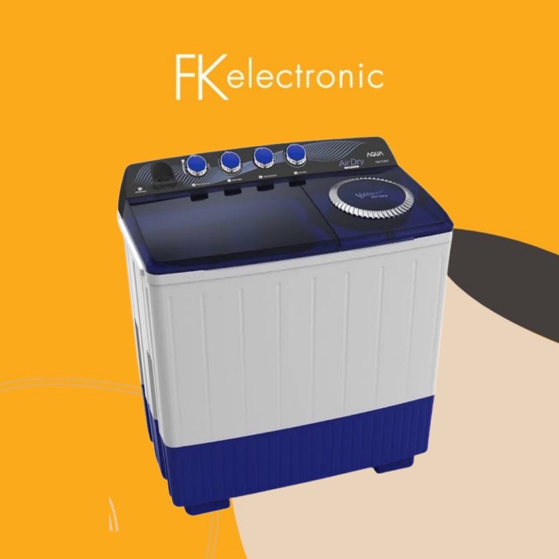 MESIN CUCI AQUA P1450 / MESIN CUCI AQUA 14KG