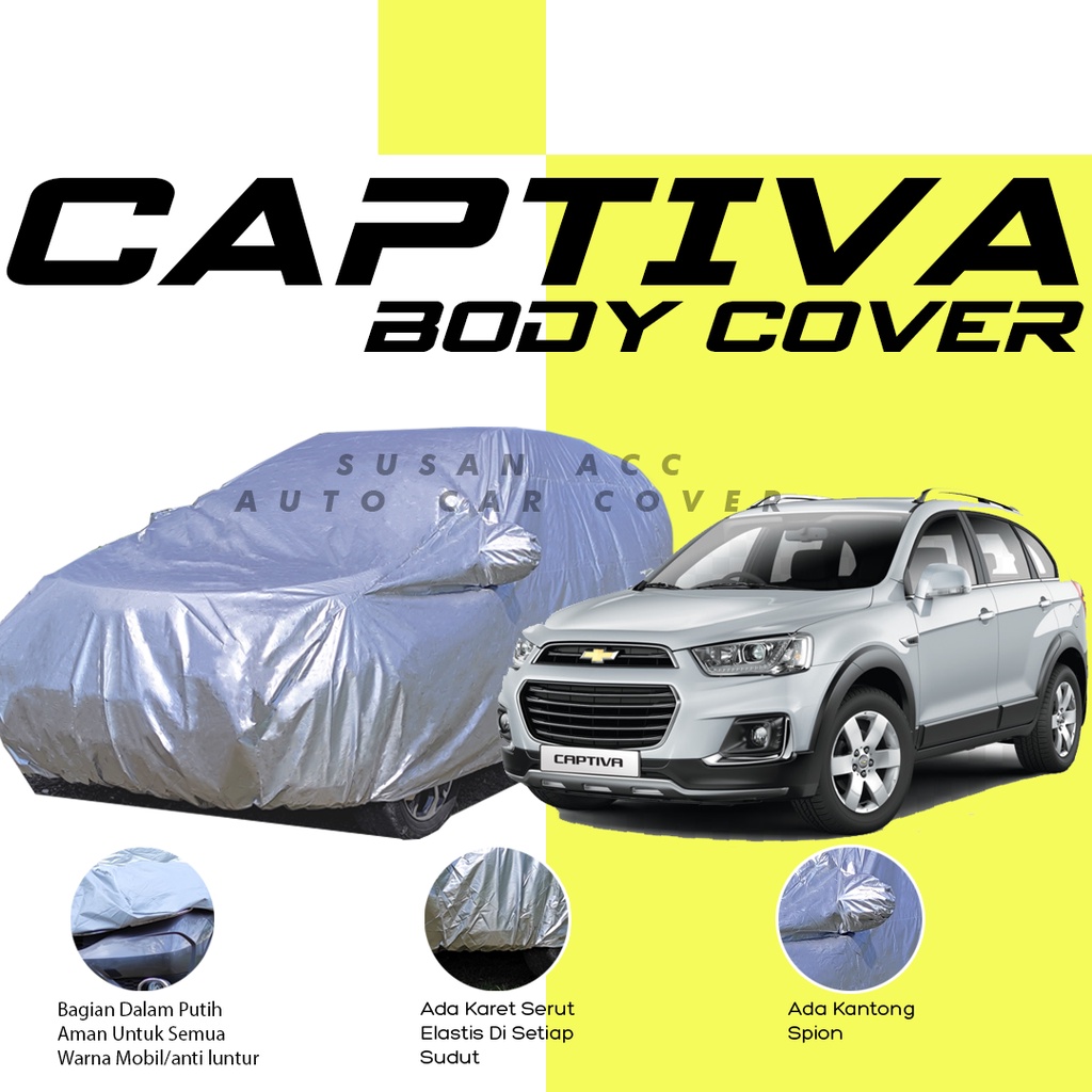 Body Cover Mobil CAPTIVA Sarung Mobil Captiva/XL7/Innova lama/Phanter/kijang long/kijang lgx/crv/hrv/xtrail/terrano/terano xtrail