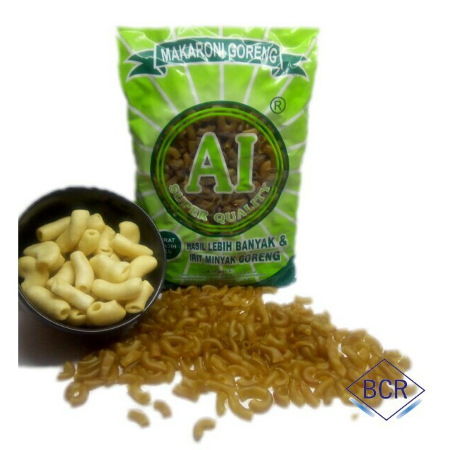 Makaroni Goreng Mentah A1 Hijau Shopee Indonesia
