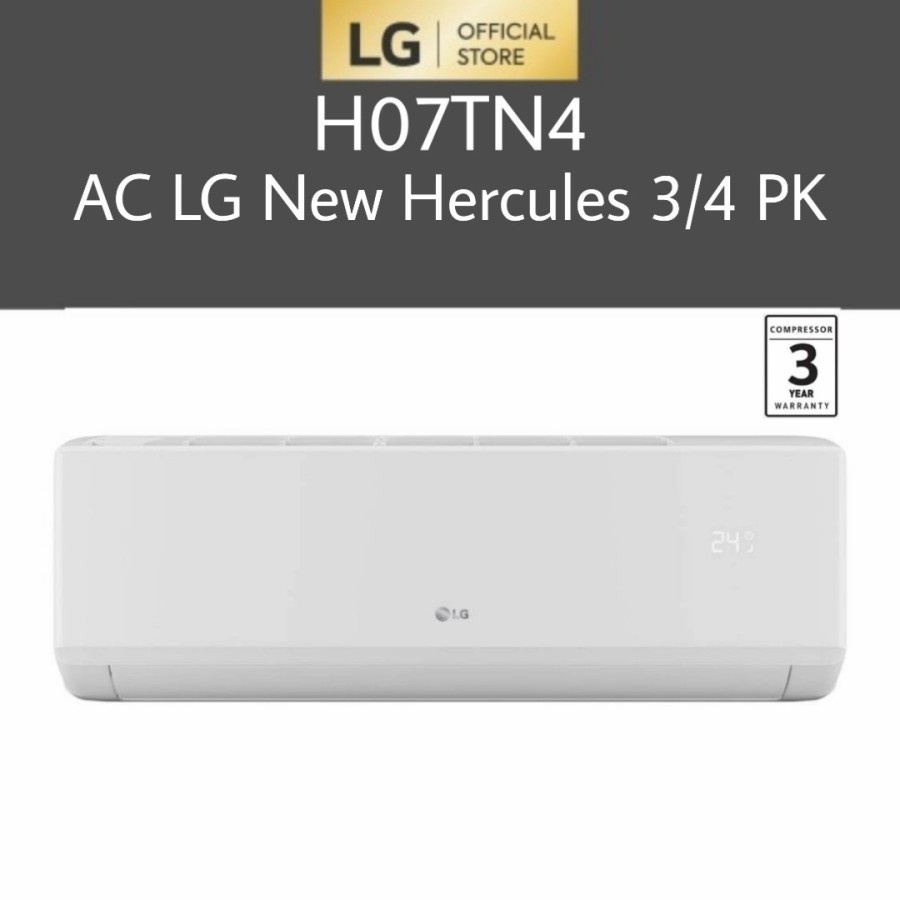 AC LG H07TN4 AC Split 3/4 PK Hercules Nova