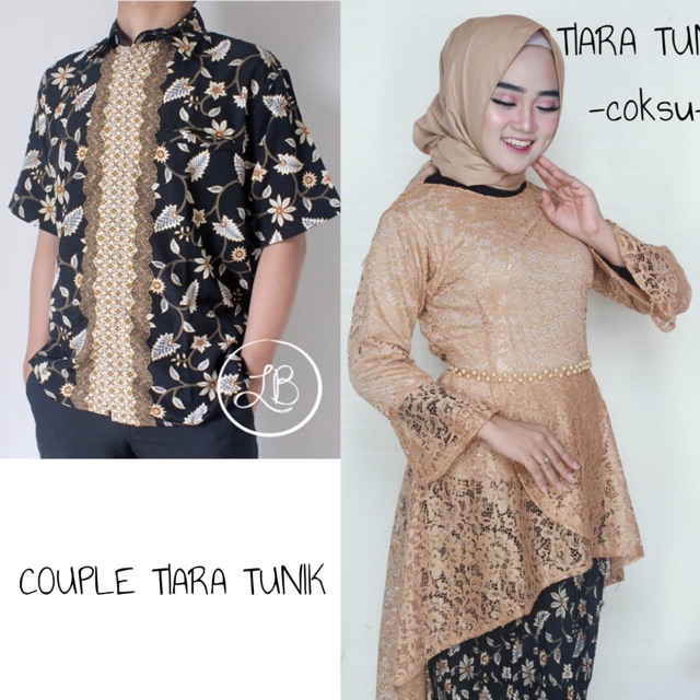 KEBAYA COUPLE TIARA TUNIK / KEBAYA MODERN / KEBAYA WISUDA