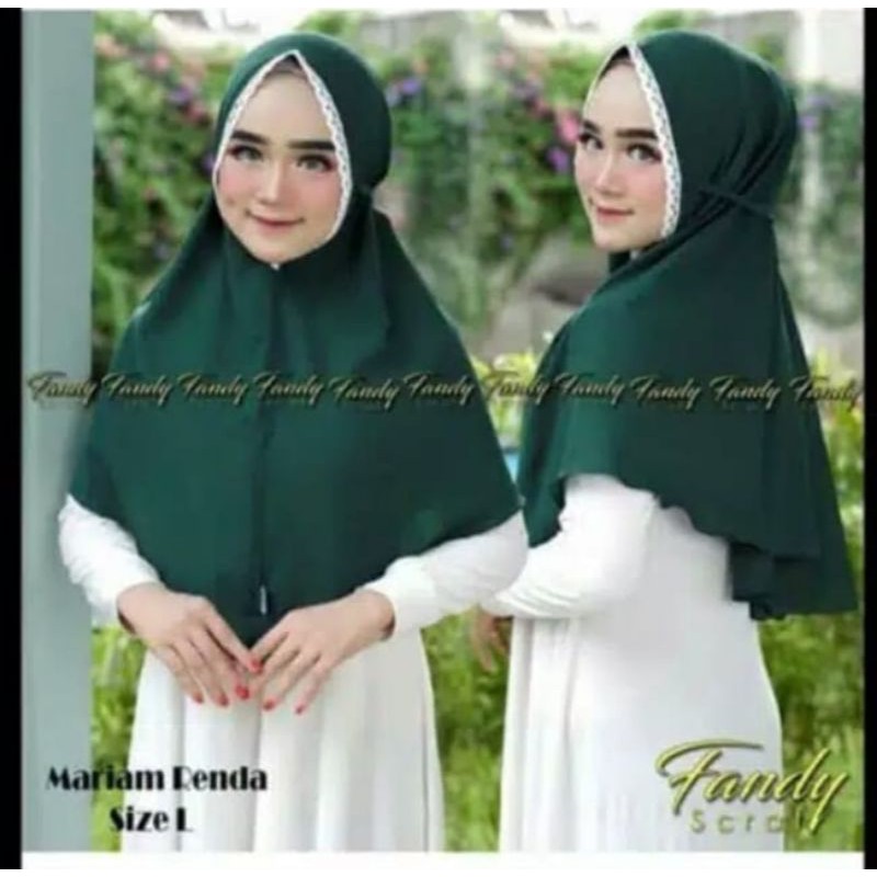 Bergo renda/instan simple