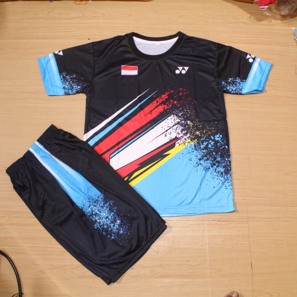 baju badminton murah/jersey setelan volli anak murah