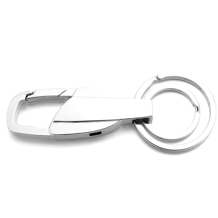 STAINLESS GANTUNGAN KUNCI KEY CHAIN STAINLESS STEEL EXCLUSIVE - GK824