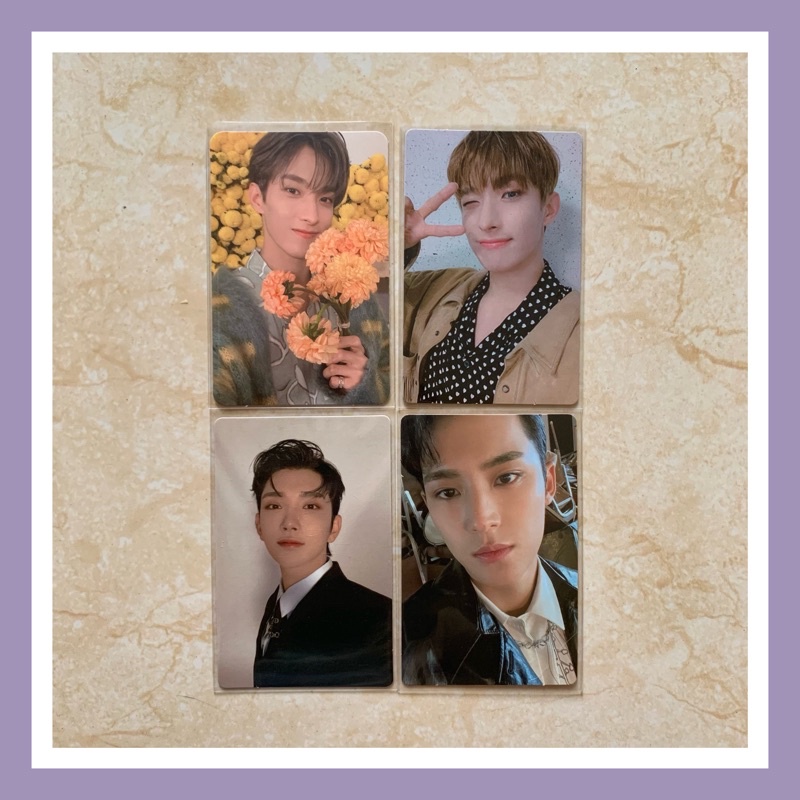 PC MINGYU DOKYEOM DK JOSHUA YOUR CHOICE ONE SIDE AN ODE ATTACA OP 3 CARVER