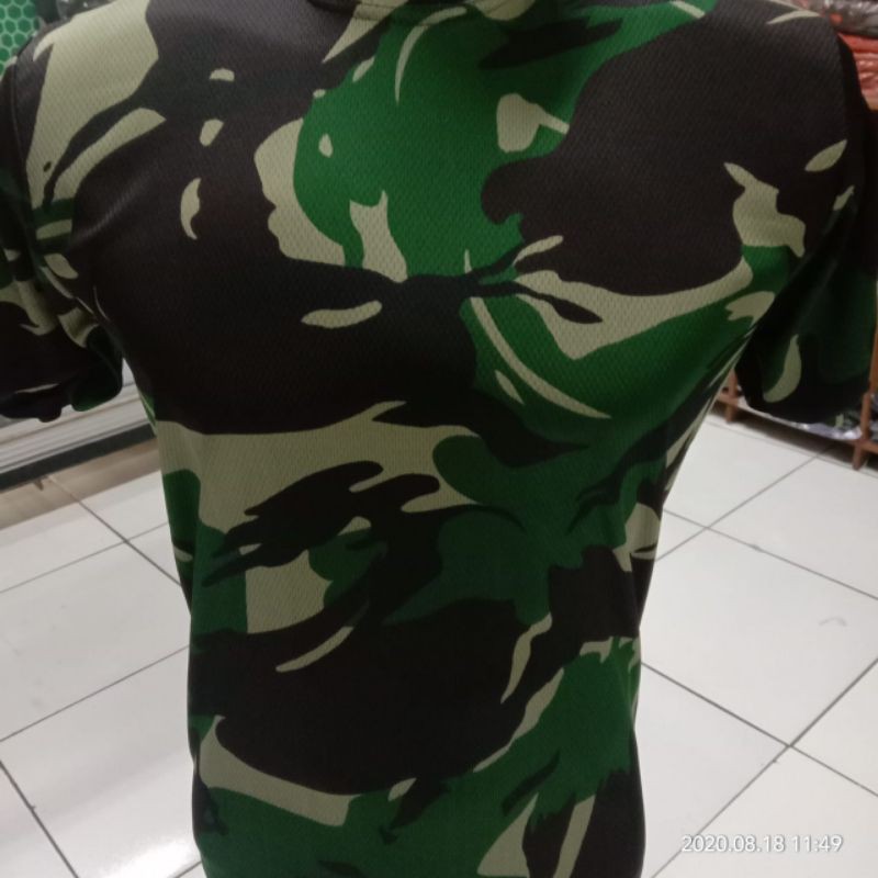 KAOS LORENG TNI MALVINAS DRYFIT KAOS LORENG DRYFIT LORENG KAOS LORENG ARMY KAOS TENTARA KAOS HIJAU ARMY KAOS LORENG DRYFIT MODEL BARU