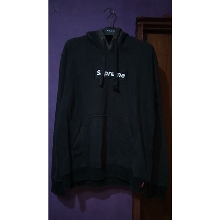 SUPREME Box Logo Hoodie Made in Canada Second Original (black)