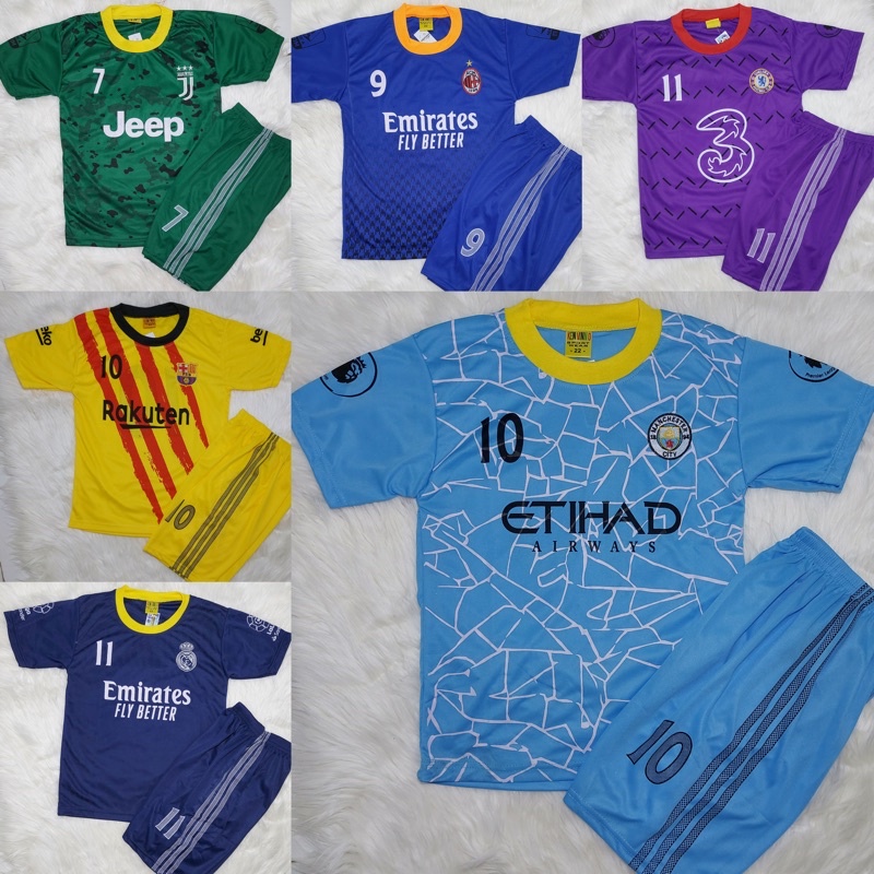 BISA COD / SETELAN BAJU BOLA ANAK TERBARU / SET BAJU BOLA ANAK LAKI LAKI TERMURAH