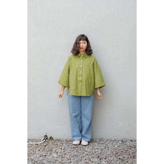 Eveseitch - Bora Over Size Shirt - Kemeja Over Size Wanita