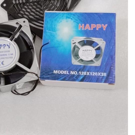 ℮ kipas Angin Pendingin - Cooling Fan BESI BESAR 12 X 12CM AC 220V POWER AMPLIFIER ➥