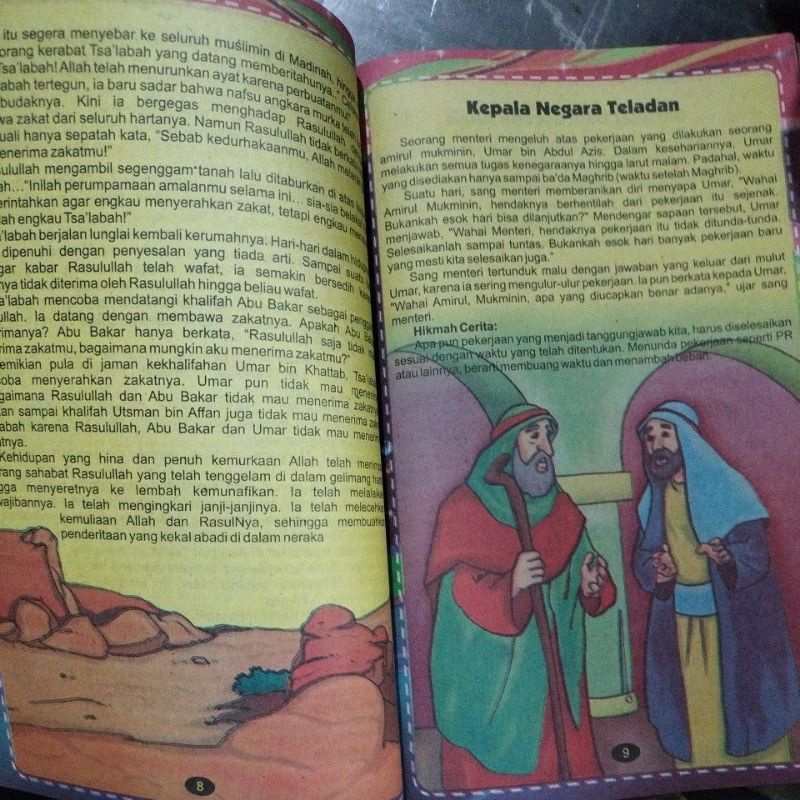 buku kumpulan 65  dongeng teladan anak muslim (15x24cm)