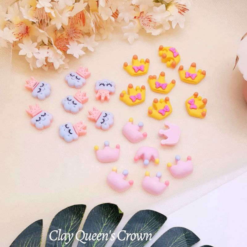 Clay Queen's Crown 25pcs