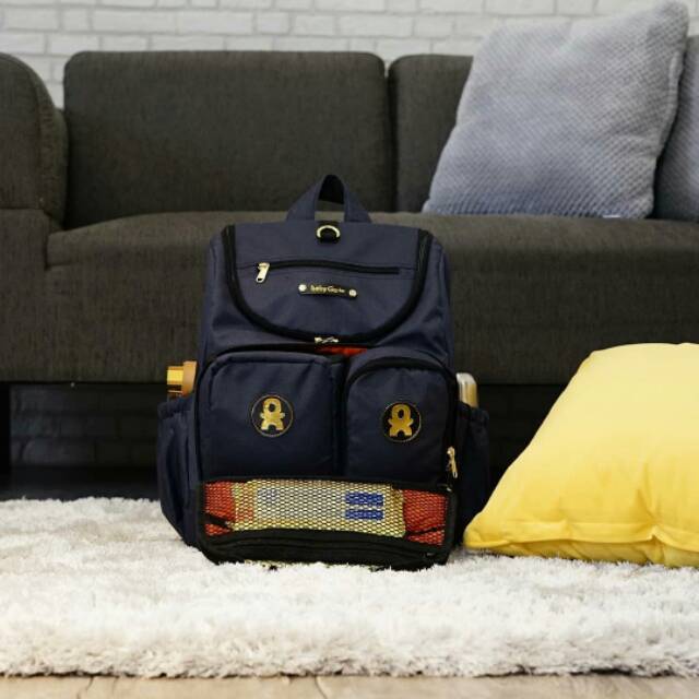 BabyGo Inc Harley Diaper Bag Backpack - Babygoinc Diaper Bag Backpack Baby go inc Tas Asi Bayi Anak