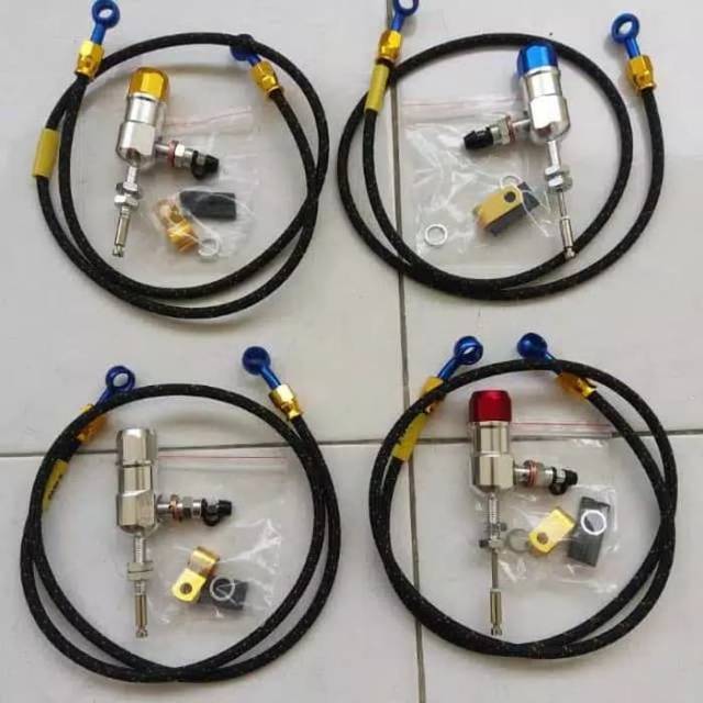 stut kopling hidrolik plus selang serat earls / otomotif / selang / stut kopling / earls