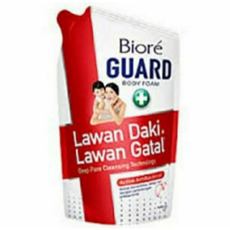 biore body foam guard merah refill 450ml