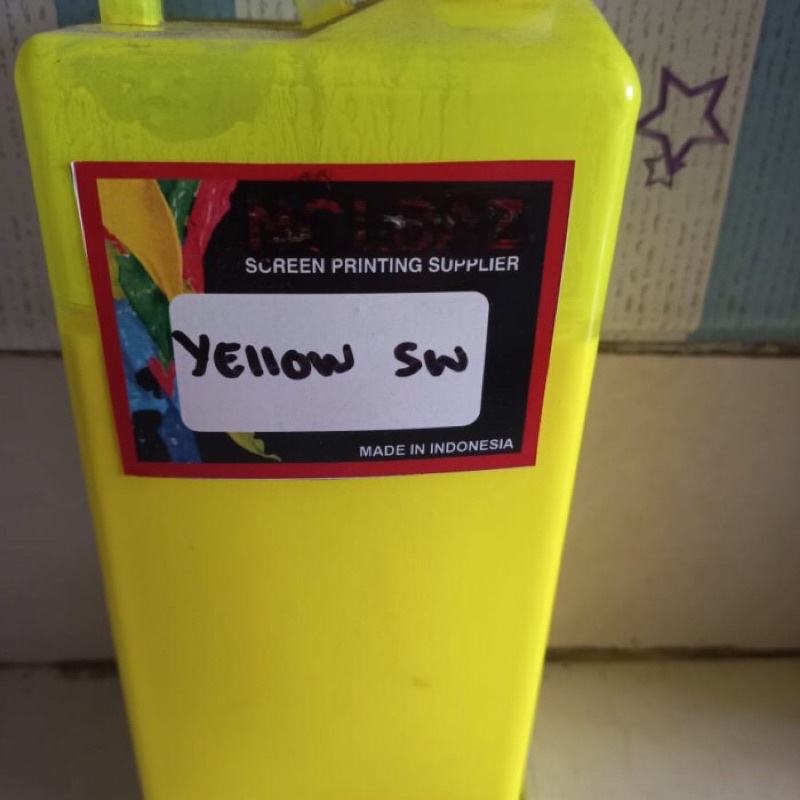 

Pigment Biang Warna Sablon kuning stabilo 1kg