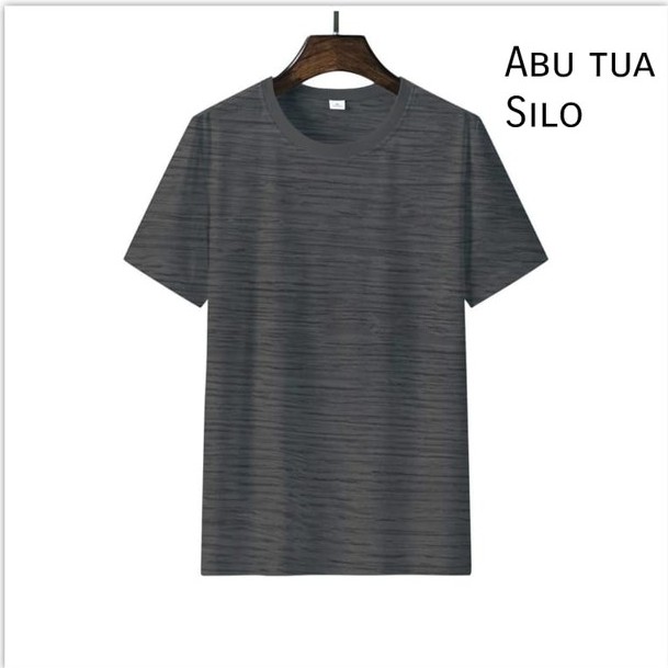 Kaospolos - Kaos polos pria Silo Dry Fit berkualitas lengan pendek atasan baju seragam olahraga