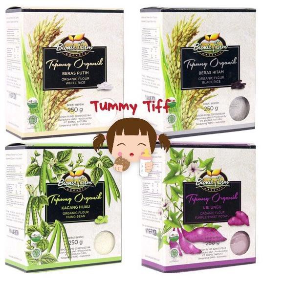 

Limited Edition!-018 Tepung Beras Organik Bayi Bionic Farm 250 gr - Beras Putih