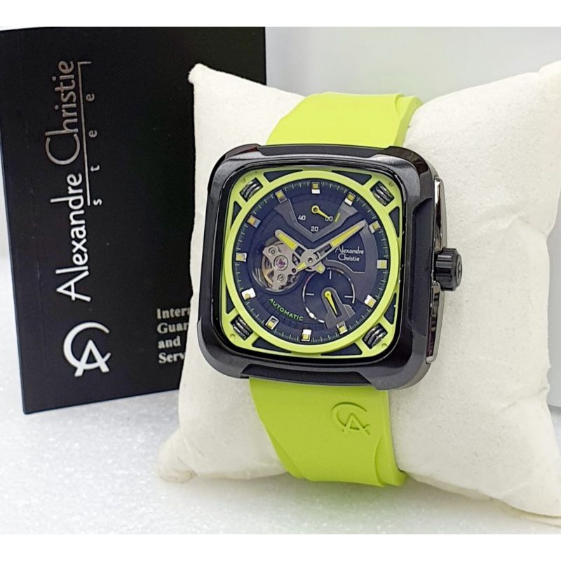 ALEXANDRE CHRISTIE AC6577 AC 6577 PRIA AUTOMATICE  BLACK STABILLO ORIGINAL