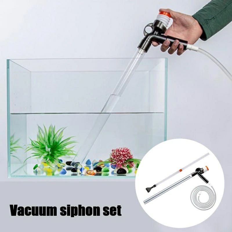 RS 08G ROSSTON GRAVEL CLEANER WITH GLASS SCRAPER PEMBERSIH AQUARIUM