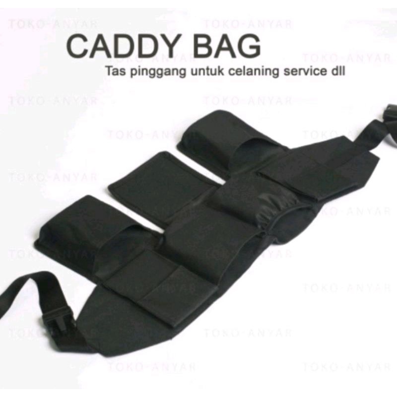 Tas Pinggang Cleaning Servis Perlengkapan Petugas Kebersihan Dengan 7 Saku Hightquality