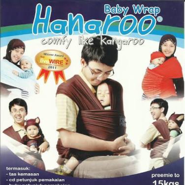 gendongan hanaroo newborn